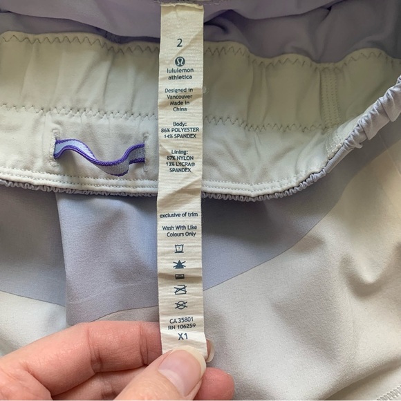 Lululemon Breeze By Skirt Lavender Size 2 - Picture 6 of 8